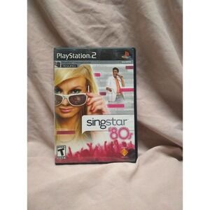 SINGSTAR 80s for playstation 2 CIB
